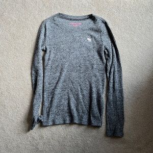 Thin 7/8 Abercrombie girls sweater